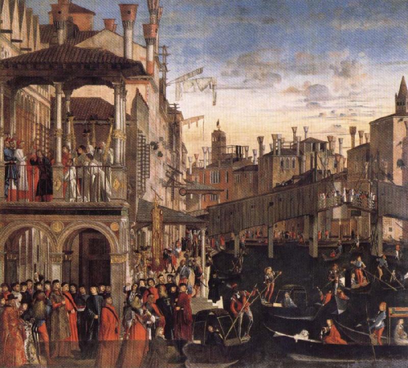Vittore Carpaccio Cureof a Lunatic by the Patriarch of Grado Norge oil painting art